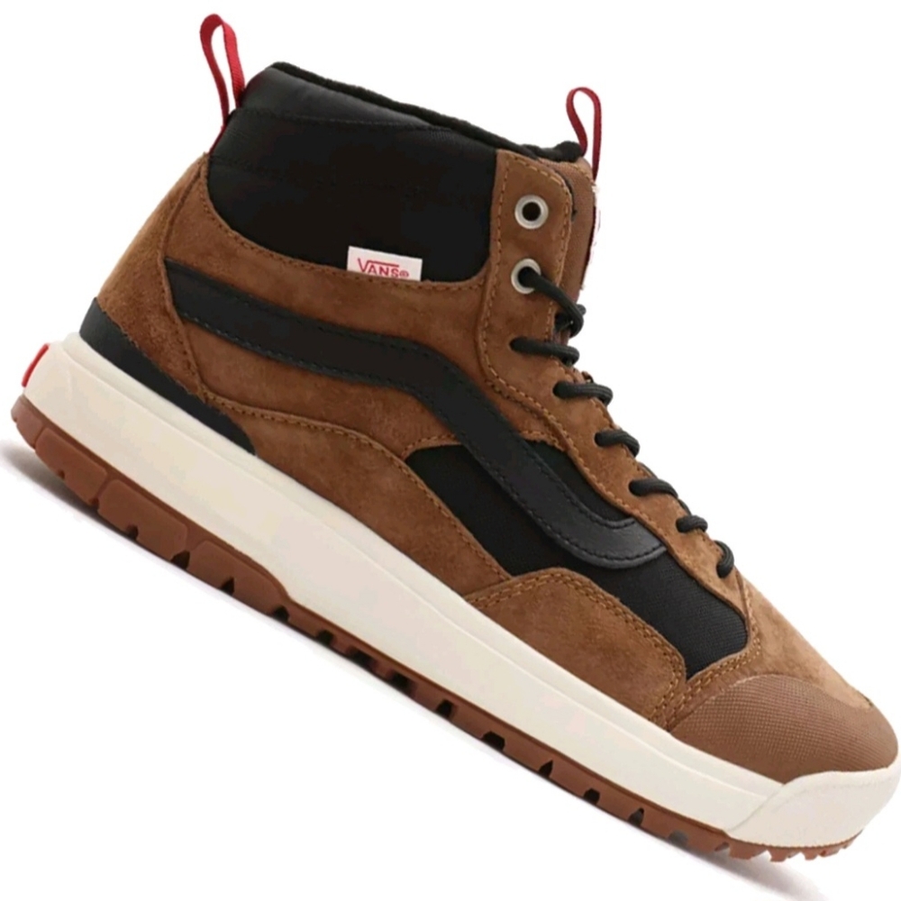 Vans UltraRange Exo Hi MTE-1 Boots Dachshund Brown Black Men Size 7 - Picture 5 of 10
